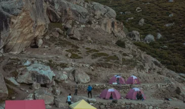 Urdukas Camp Site K2 Base Camp Trek