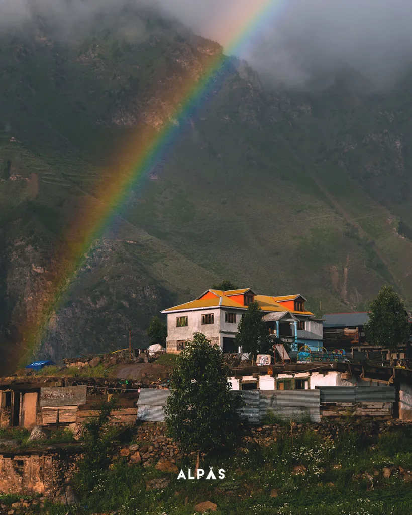 Rainbow seen in Batakundi